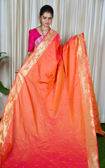 Paithani Semi Silk Saree 🥳