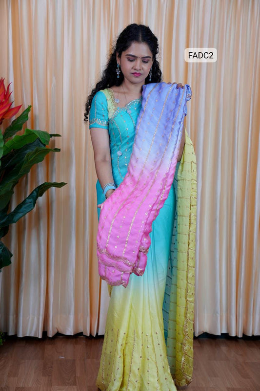 Space Silk Saree 🎁
