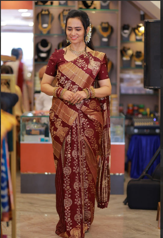 Semi silk saree