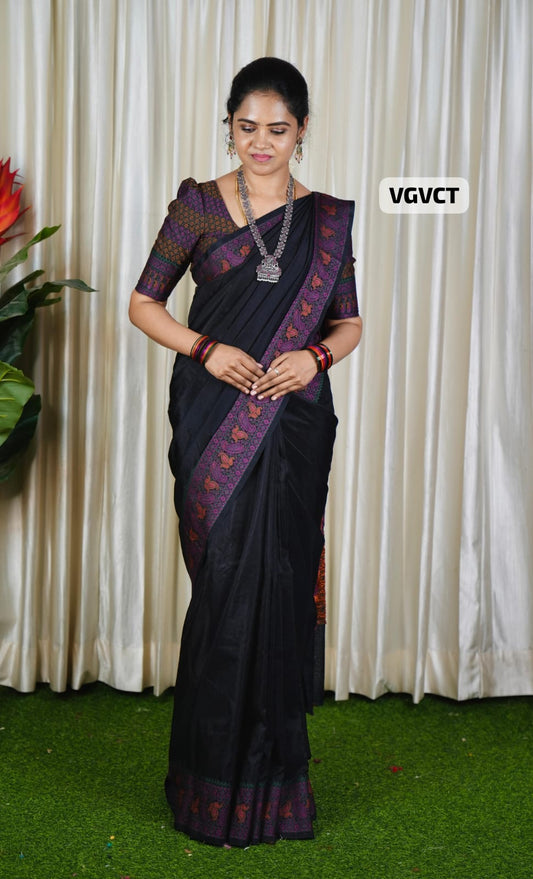 Warm Silk with Embroidery Border🥳