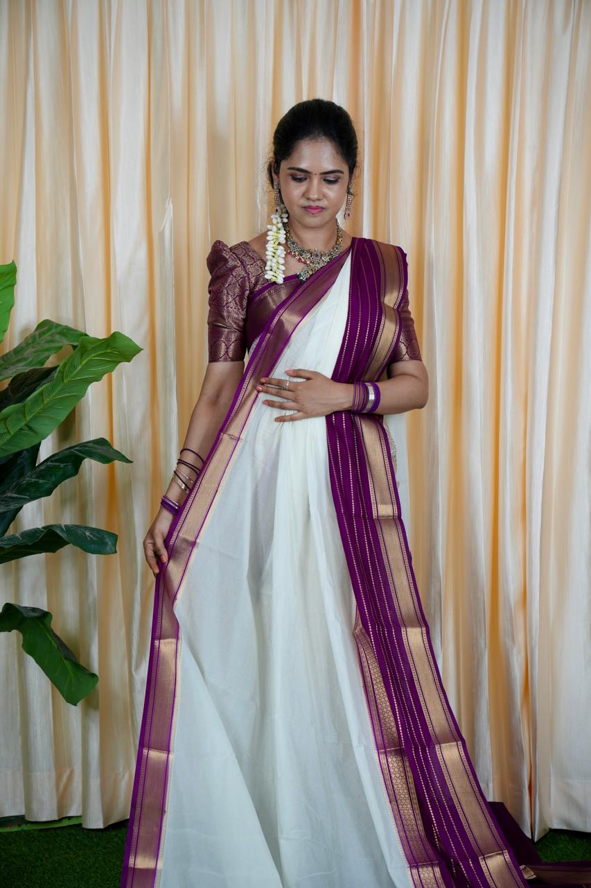 Warm Silk Saree 🥳