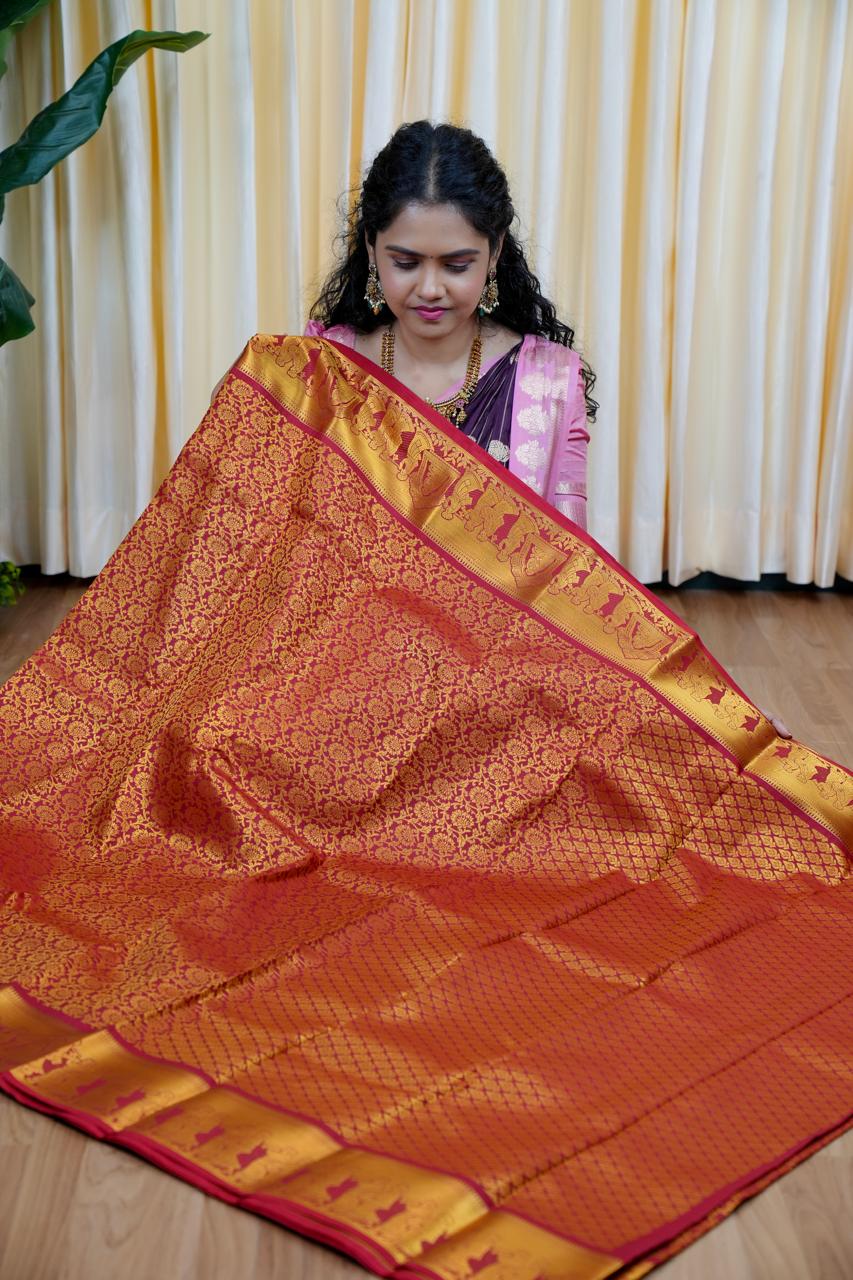 Bridal Kanchi semi silk 🥳
