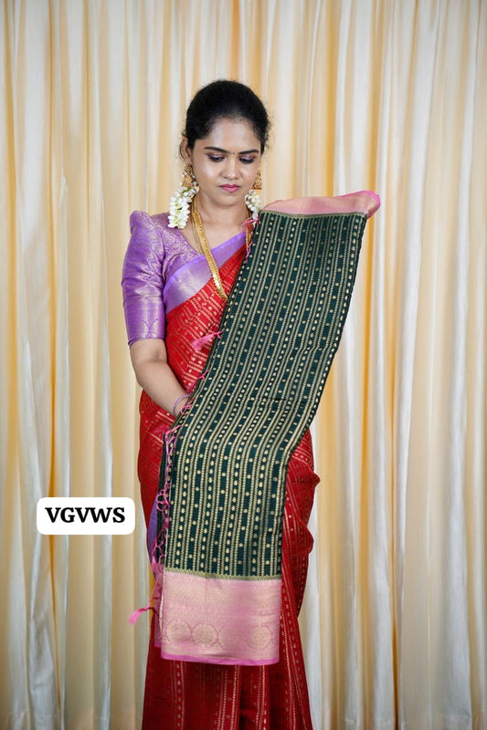 Premium Warm silk saree 🥳