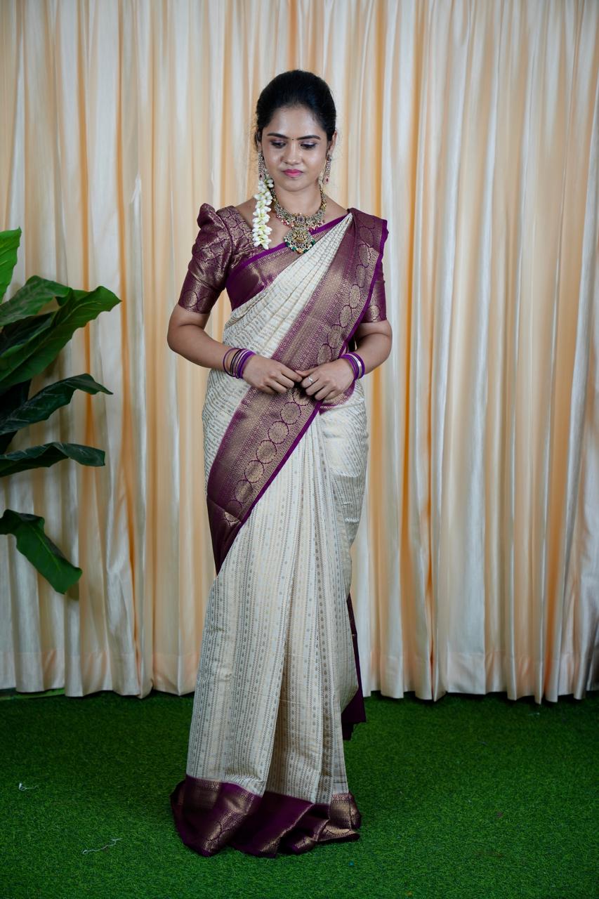Soft Vairaoosi Design Warm Silk Saree🍄🥳✅