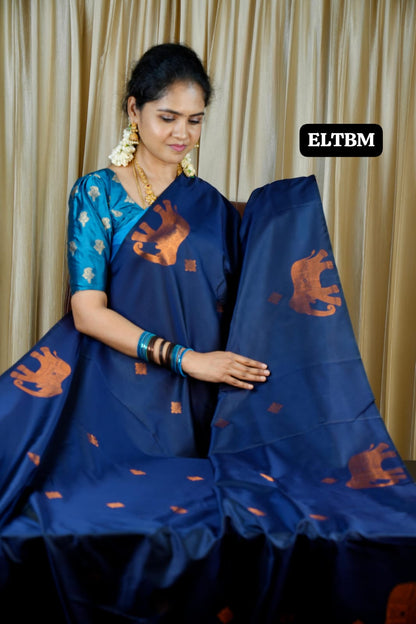 Mulberry soft silk saree🥳