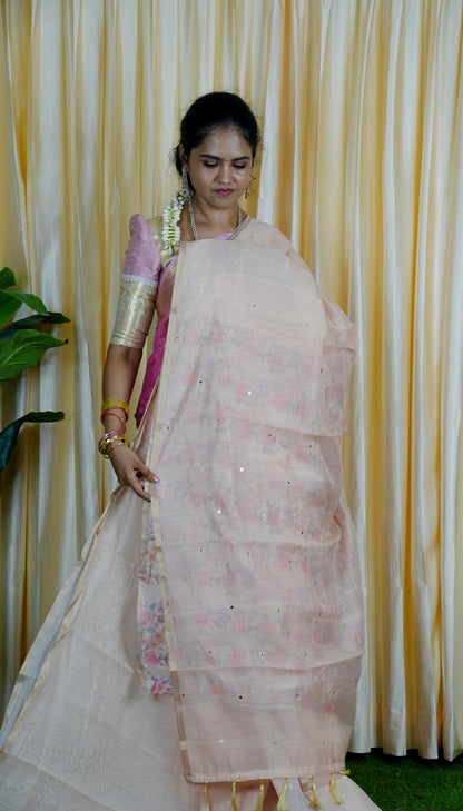 Kalamkari chanderi saree🥳