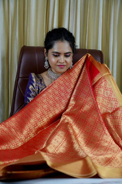 Aadi offer Kanchipuram inspired semi silk sarees 🥰🥳✅