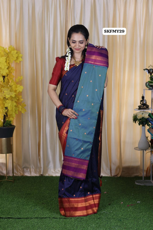 Kanchi semi soft silk saree🥳