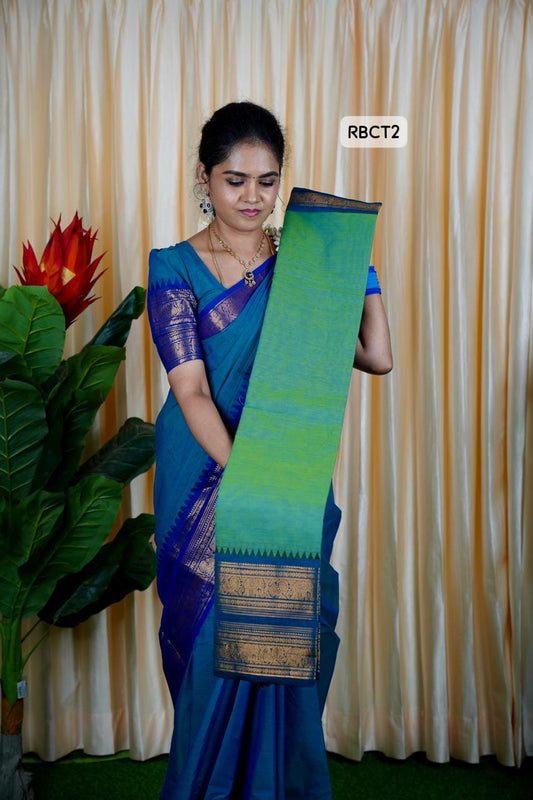 Kanchi Cotton Saree 🍄✅