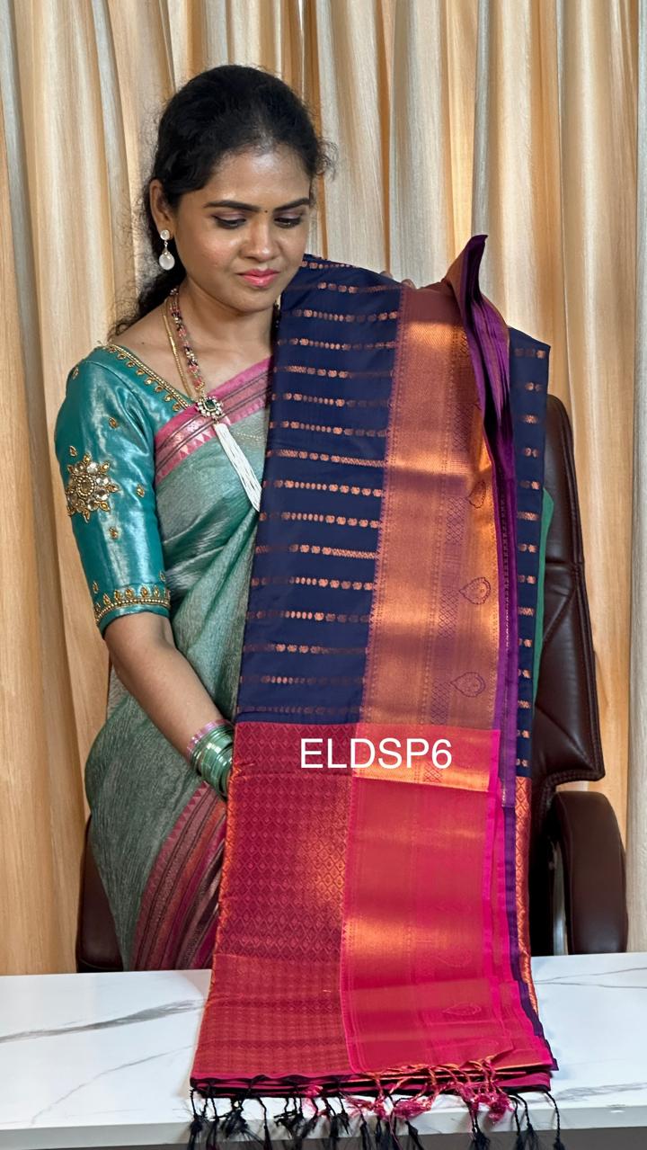 Kanchi semi silk saree