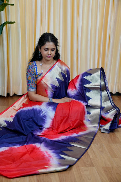 Warm Silk Saree 🎁