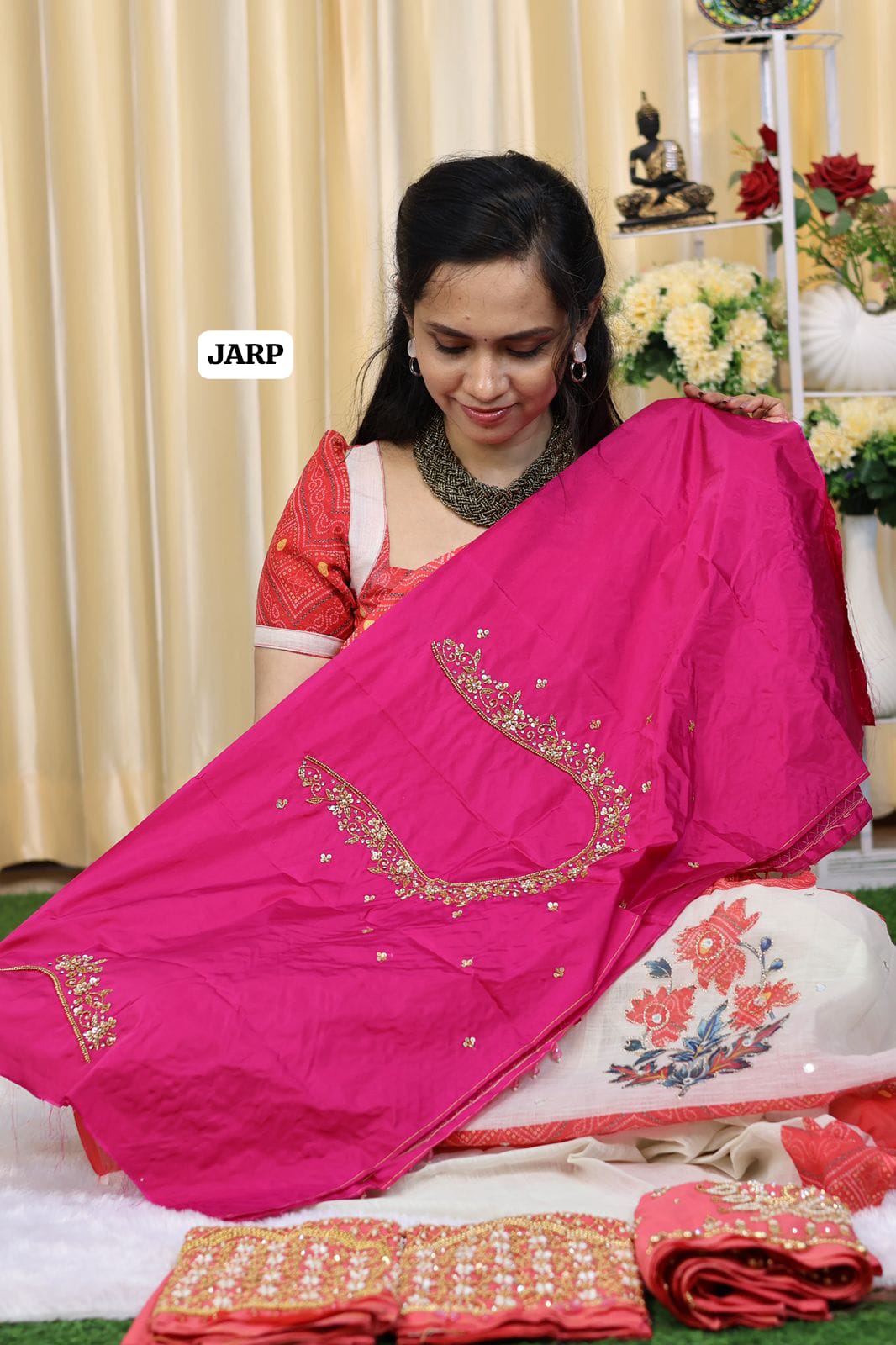 Aari blouse unstitched 😍