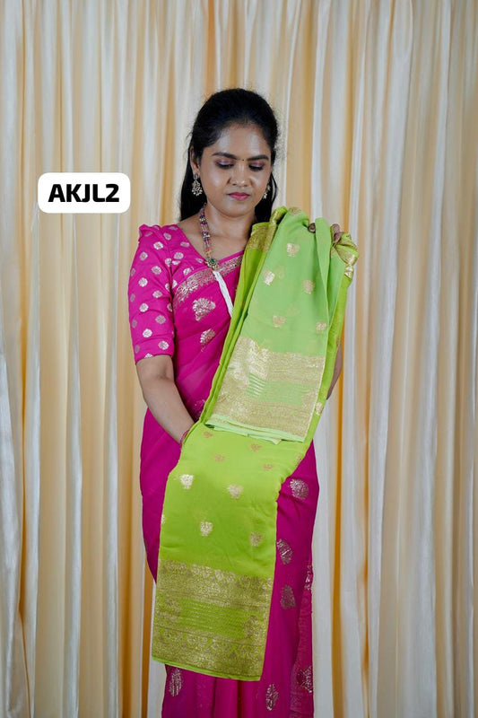 Viscose georgette sarees🥰🥳