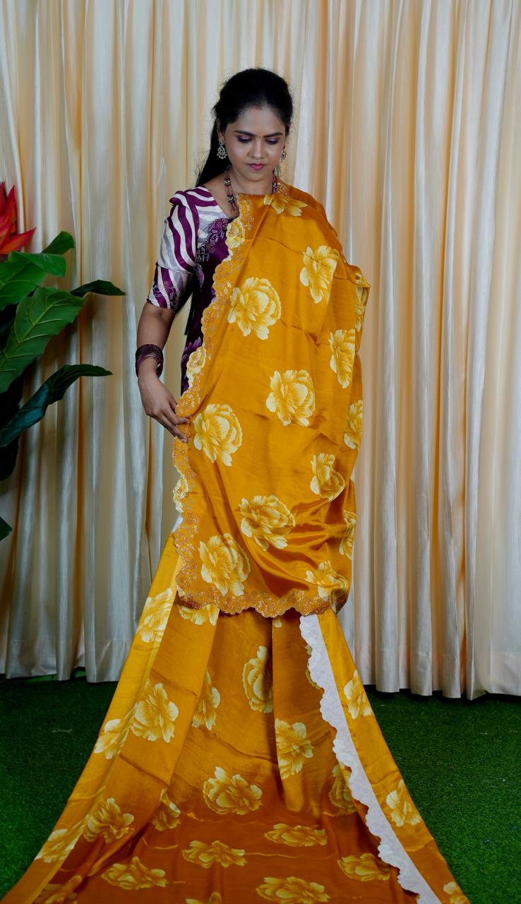 Chinnon sarees🍄🥳