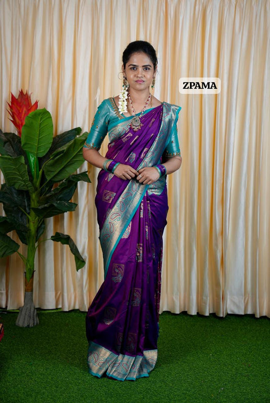 Premium Paithani Semi Silk Sarees 🥳✅️