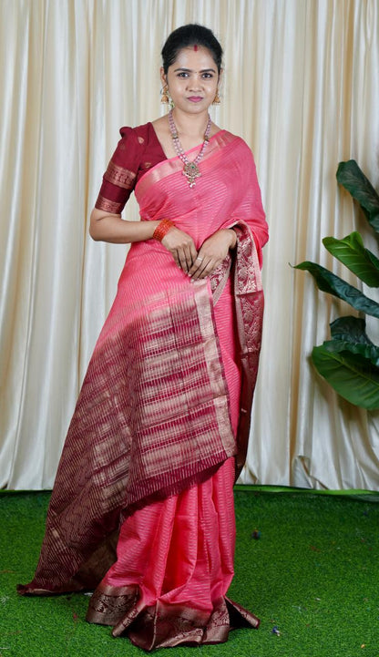 Mysore Crepe Silk Saree sold ❌