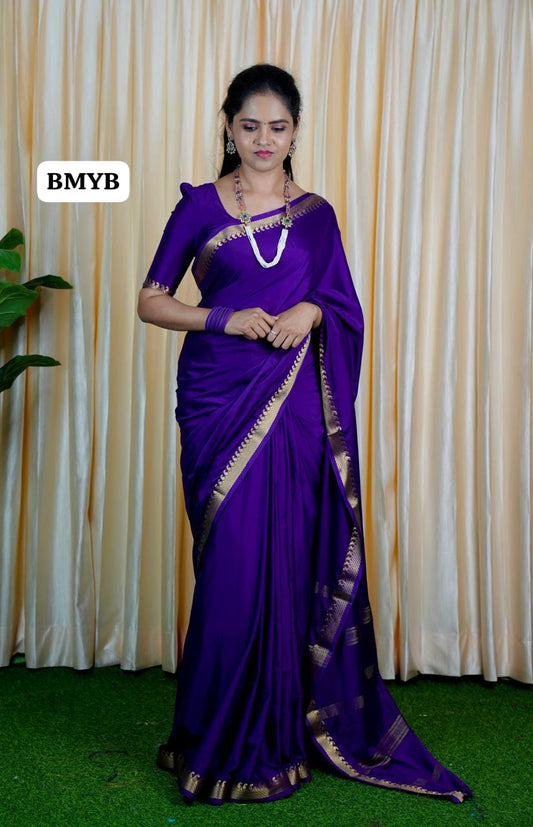 Mysore crepe silk saree prebook❌