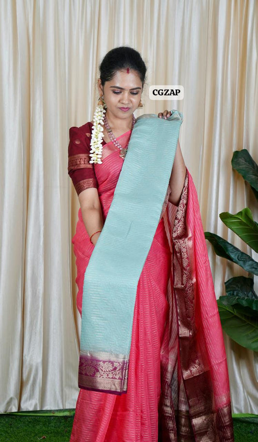 Mysore Crape Silk Saree👇