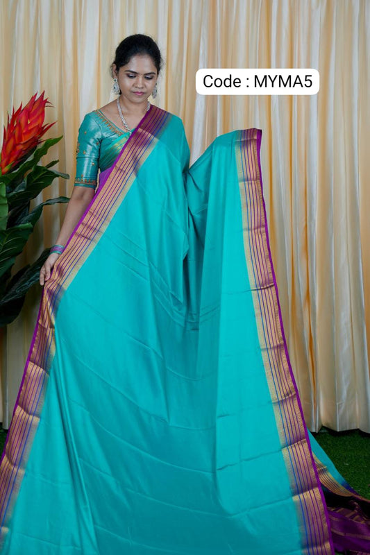 Mysore crepe silk saree🥳