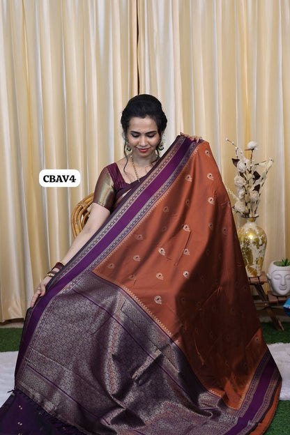 Semi soft silk saree ๐๐๐. โ Rishi Boutique