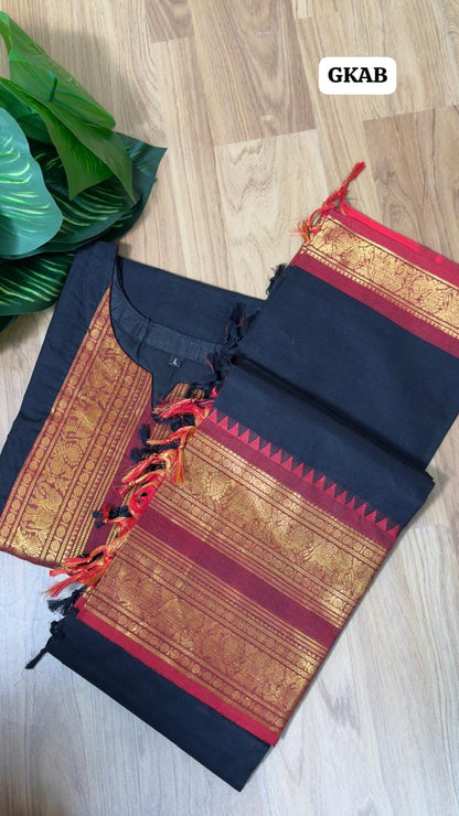 Premium Kanchi cotton salwar .. 2 piece set