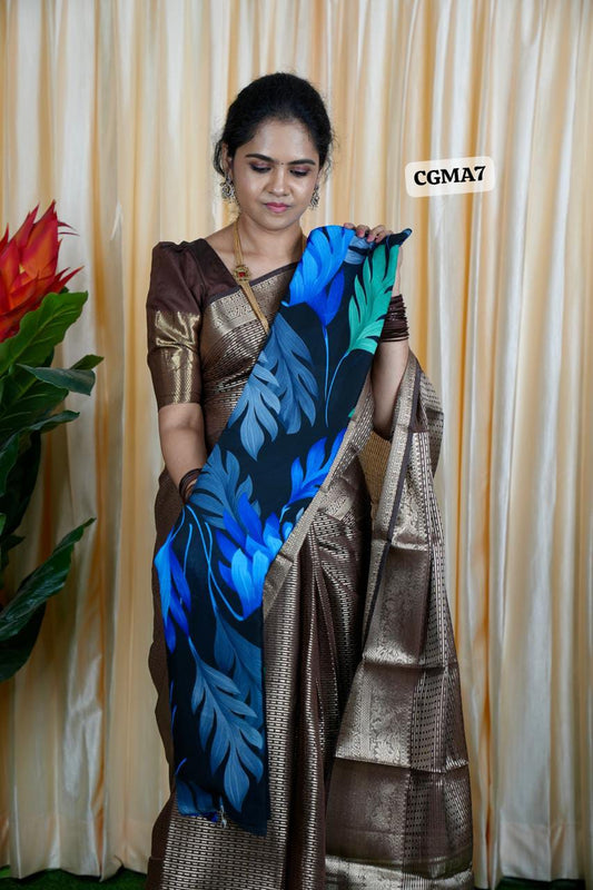 Daily Wear Chiffon Saree❌