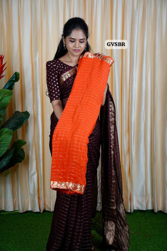 Viscose Georgette Sarees😍🥳