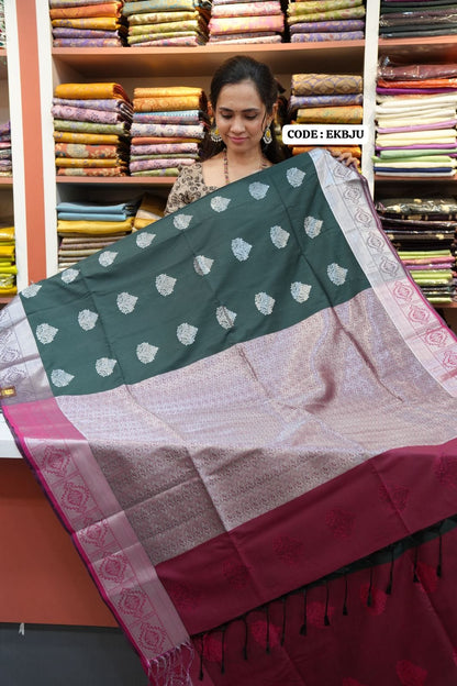 Semi Soft Silk saree Prebook 20 days 🥳
