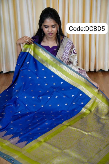 Kanchi Semi Silk Saree🥰😎📚