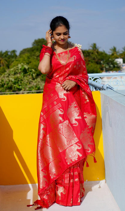 Premium soft silk saree sold❌