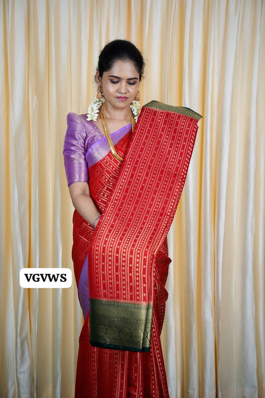 Premium Warm silk saree 🥳