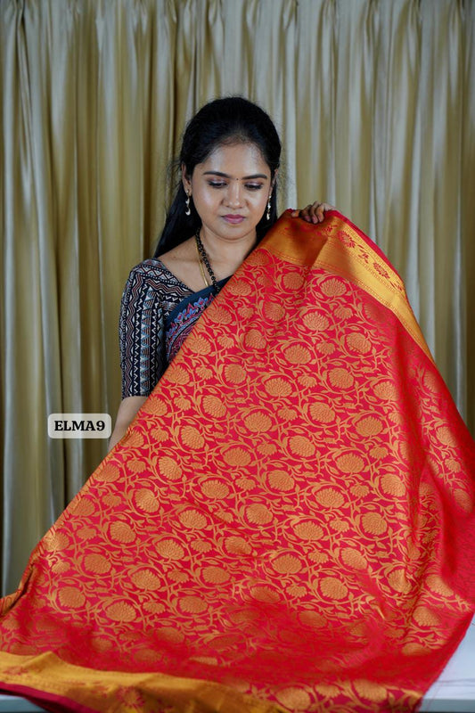 Bridal Semi Silk Saree🥳