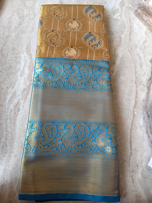 Kanchi bridal semi silk📷