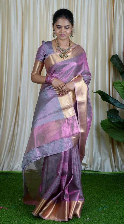 Soft Katan saree🍄🥳