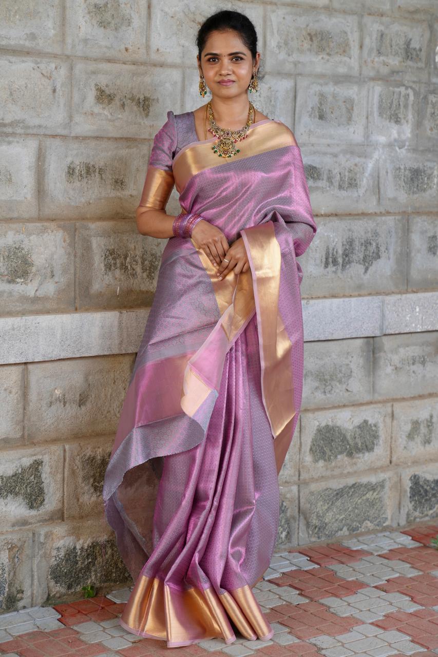 Soft Katan saree🍄🥳