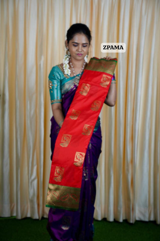 Premium Paithani Semi Silk Sarees 🥰 🥳