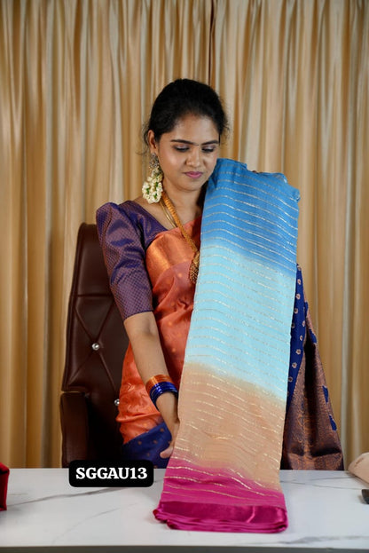 Colourful viscose Georgette 🥰