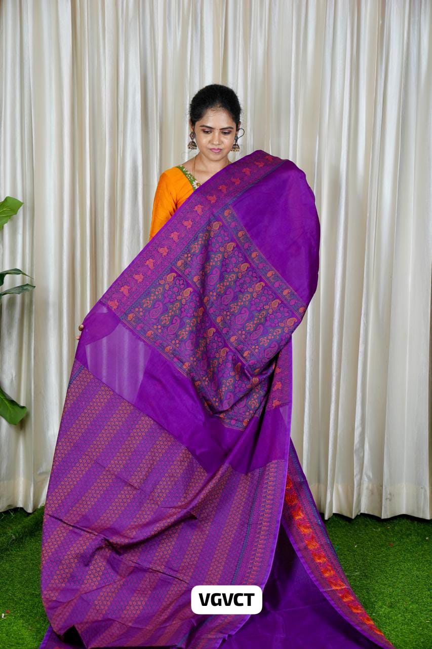 warm silk with embroidery border🥰🥳