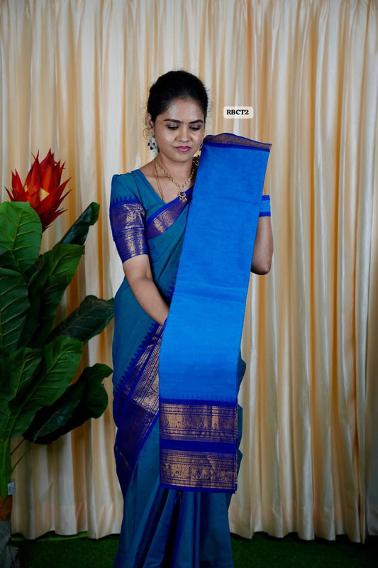 Kanchi Cotton Saree G sold❌