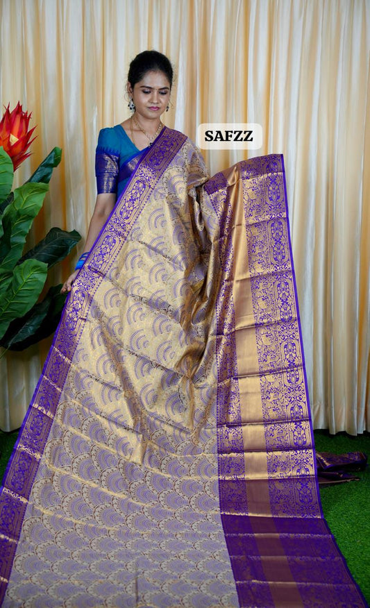 Kanchi Inspired Semi Silk sold🥳