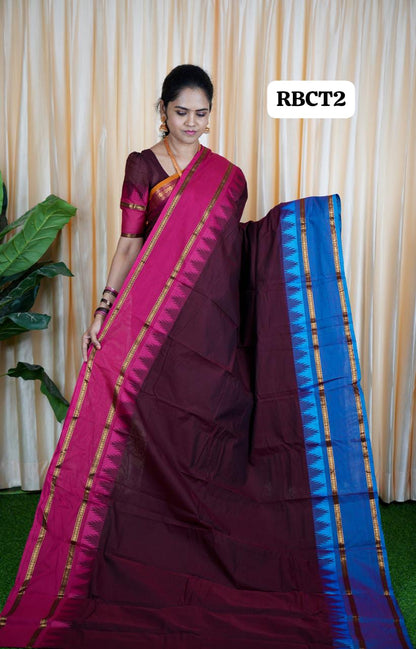 Kanchi Cotton sarees ready to dispatch 🍄