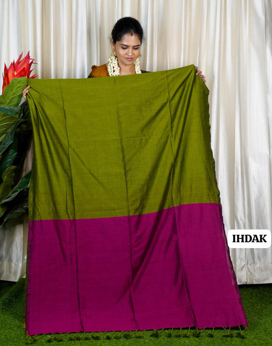 Kadhi cotton saree 🥳