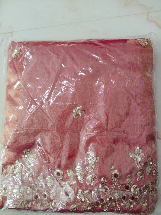 Space silk model with heavy sequins and embroidery work📷