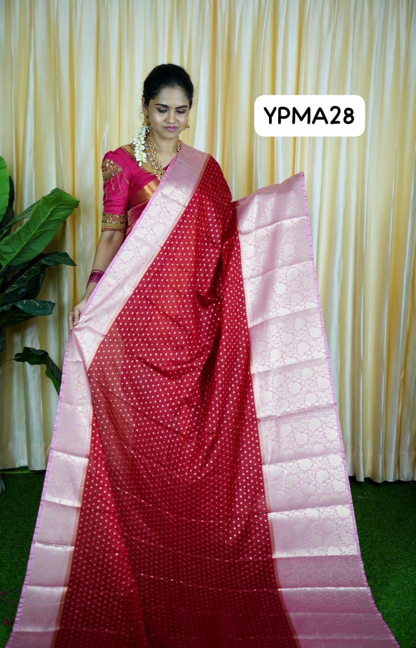 1000 buttas concept in warm silk saree prebook 🥳
