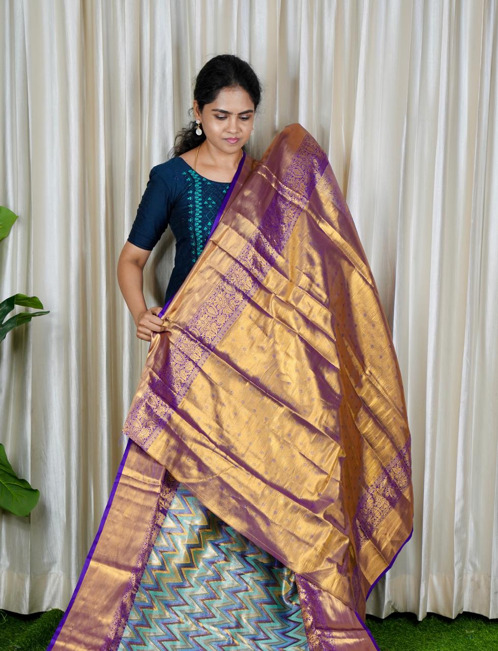 Kanchi inspired semi silk❌