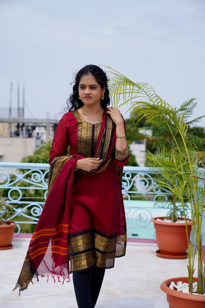 Premium kanchi cotton salwar (stitched)❌