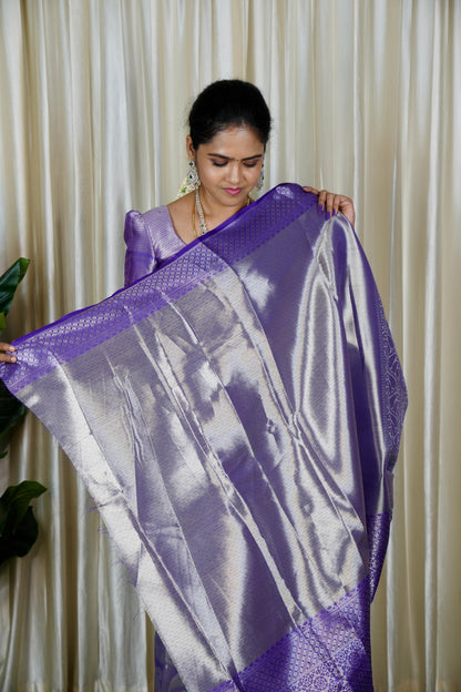 Semi Bridal Tissue Saree❌