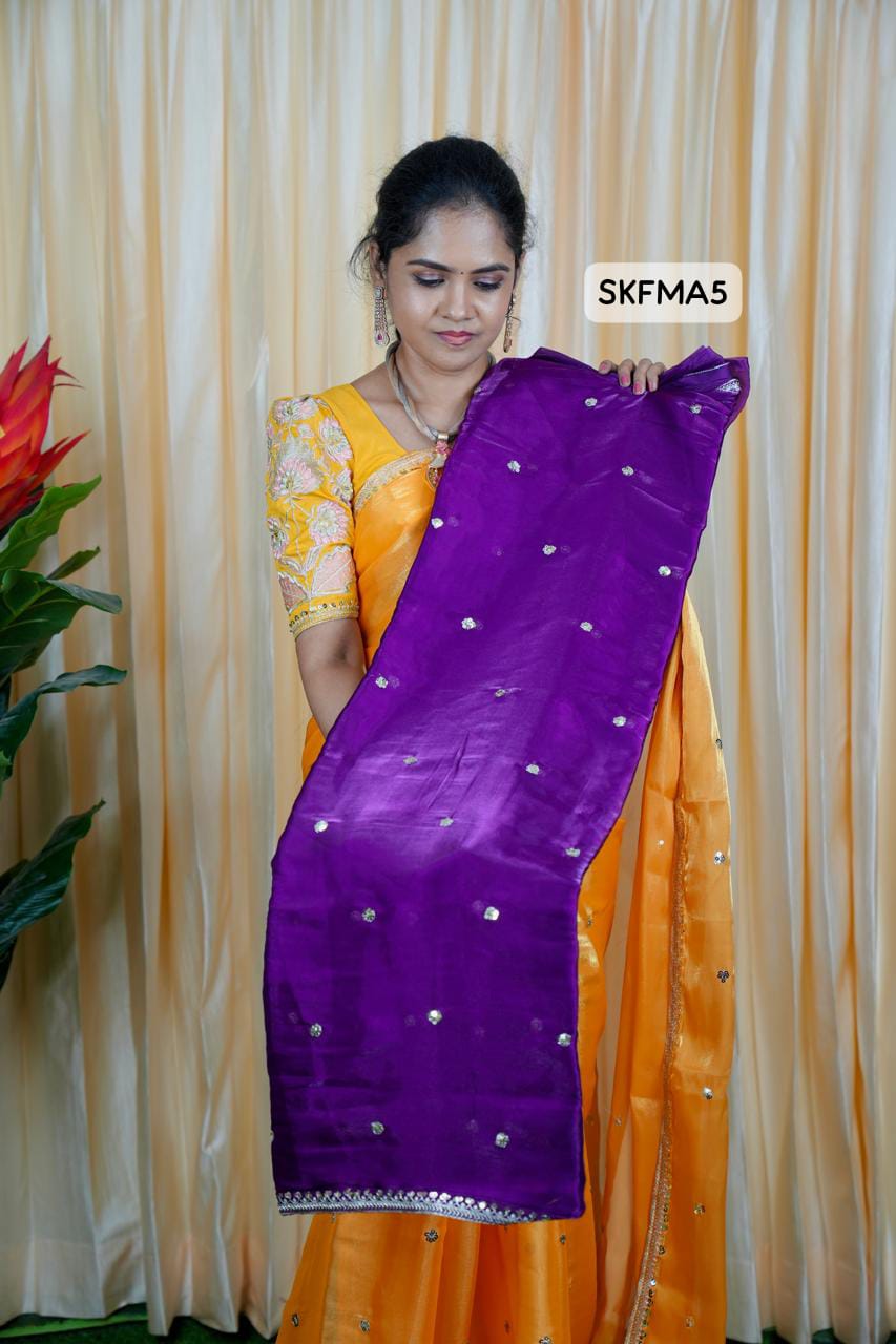 Jimmy Choo Saree with embroidery blouse 🥳