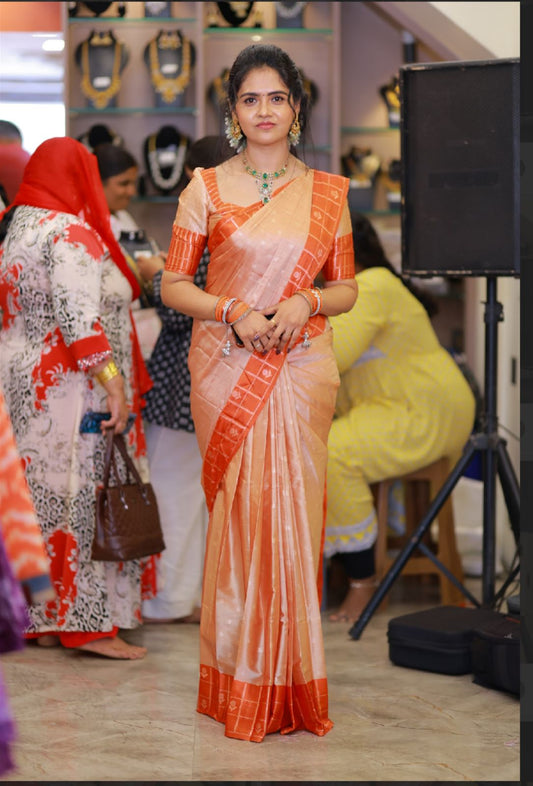 Kanchi  Semi silk saree🥰😎📚✅