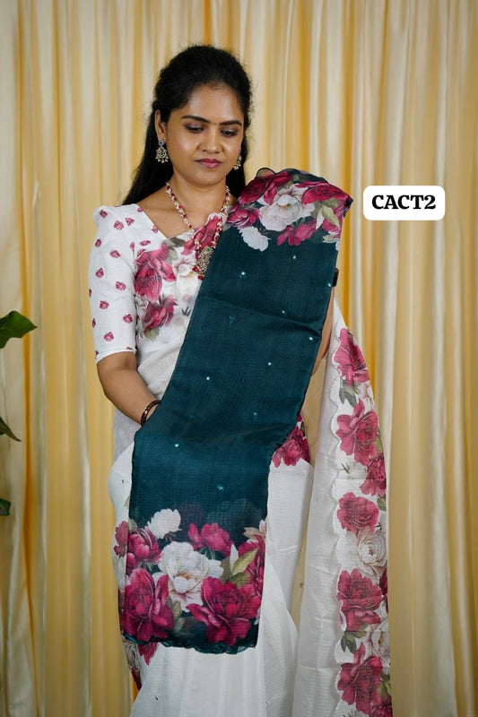 Chanderi cotton saree🥳